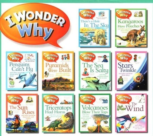 I Wonder Why | Books Encyclopedia Science Popular Readings 