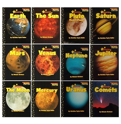 Scholastic 英文原版學樂scholastic Inner Outer Solar System太陽系星球全套 12 冊 Hktvmall 香港最大網購平台