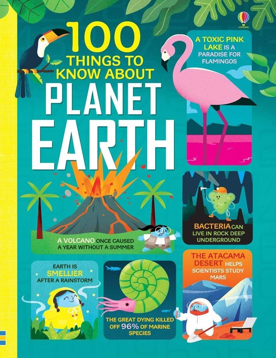 USBORNE | 100 Things to Know About 系列【3冊】(Oceans, Planet