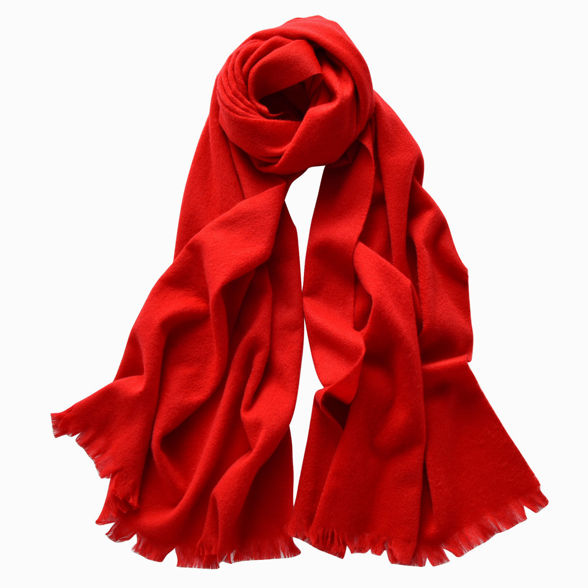 GALLERIA Accessorize Italy | 100% Cashmere Scarves (Red) | Color : Red ...