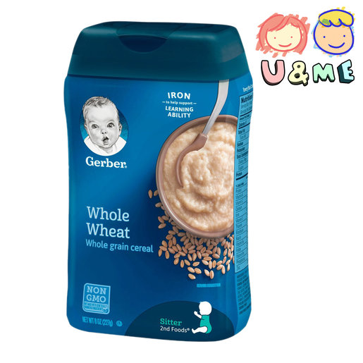 gerber whole wheat whole grain cereal