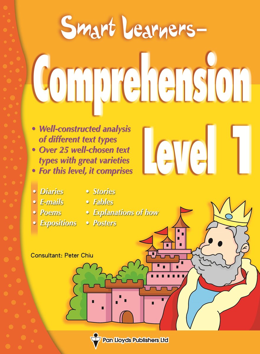 Smart Learners- Comprehension(P.1)小一,小二,小三,小四,小五及小六補充練習可供選購