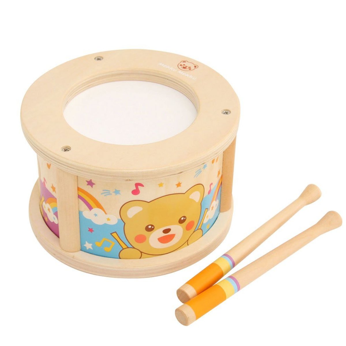 baby wooden drum