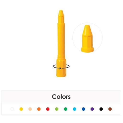 AMOS Silky Crayon Colorix - 12 Colors