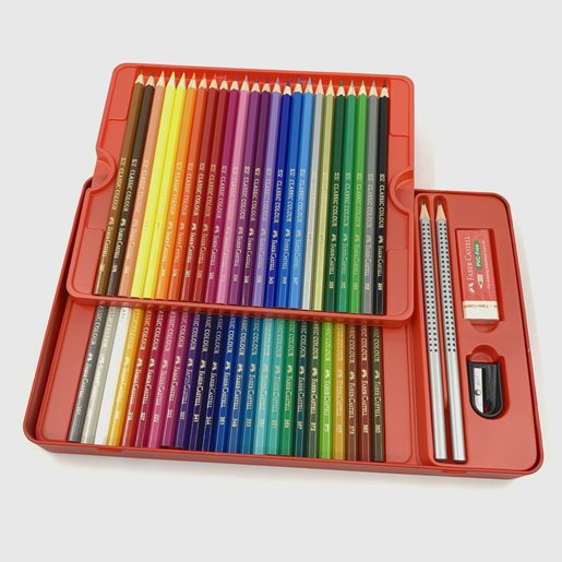 Classic Colour colour pencils, tin of 48