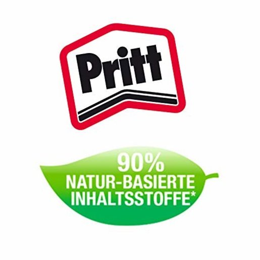 Pritt Original Glue Stick Sustainable Long Lasting Strong Adhesive Solvent  Free Value Pack 11g (Pack 25) - 1564149