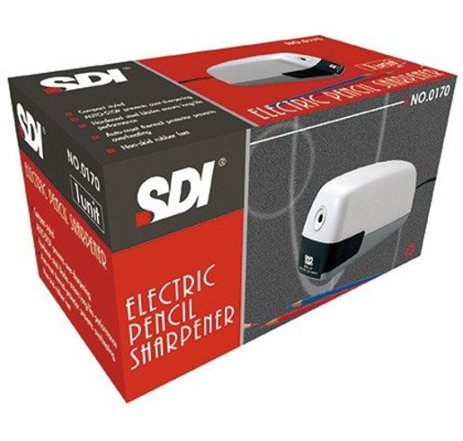 SDI, TAIWAN Compact Styled Electric Pencil Sharpener #0170