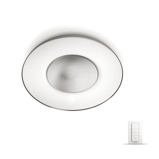 Philips Hue Still 32w Smart Led Ceiling Light 32613 Aluminium White Ambiance With Dimmer Color Metallic Gold Hktvmall The Largest Hk Ping Platform - Philips Hue Still White Ambiance Smart Ceiling Light Led