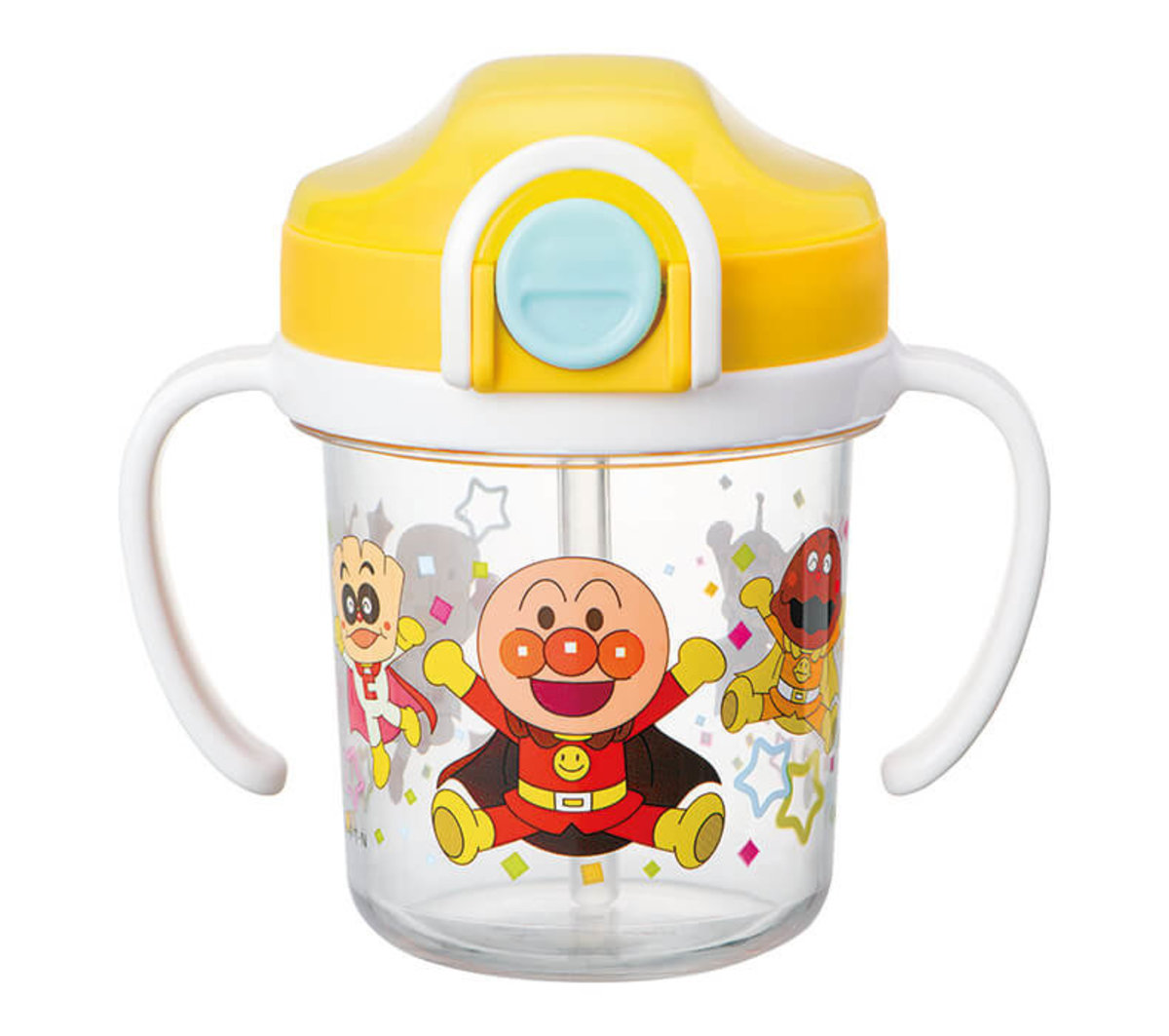 [Parallel Import] LEC Anpanman 200ml Straw Cup (Made in Japan)