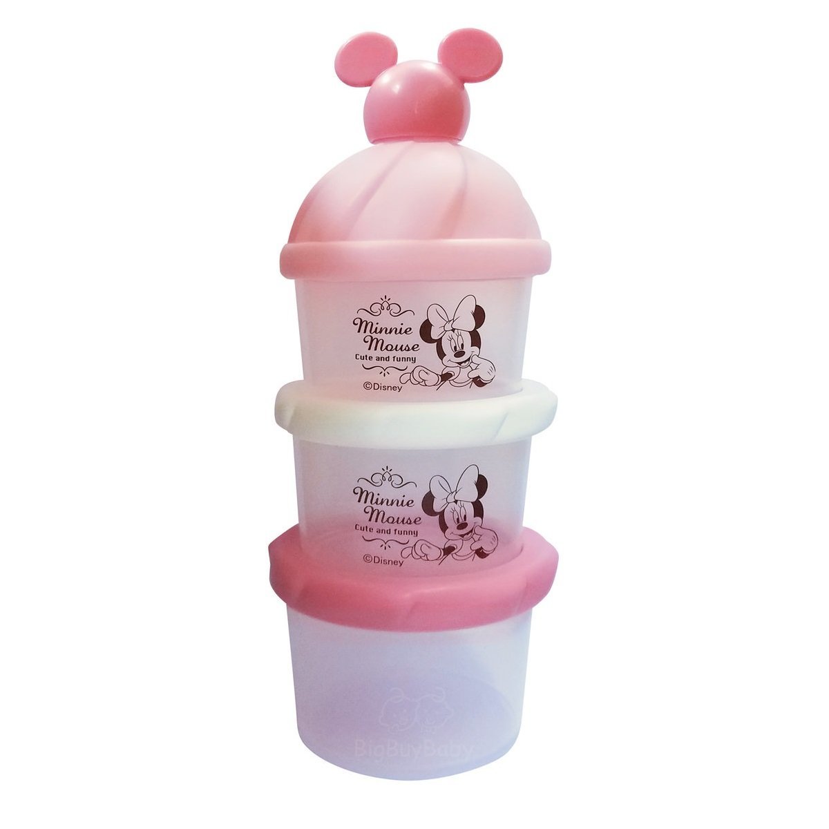 [Made in Japan] Milk Powder 3pc Container - Disney Minnie