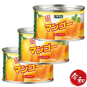 Katosangyo [3罐] 芒果塊225g【日本直送】 3 x 225g