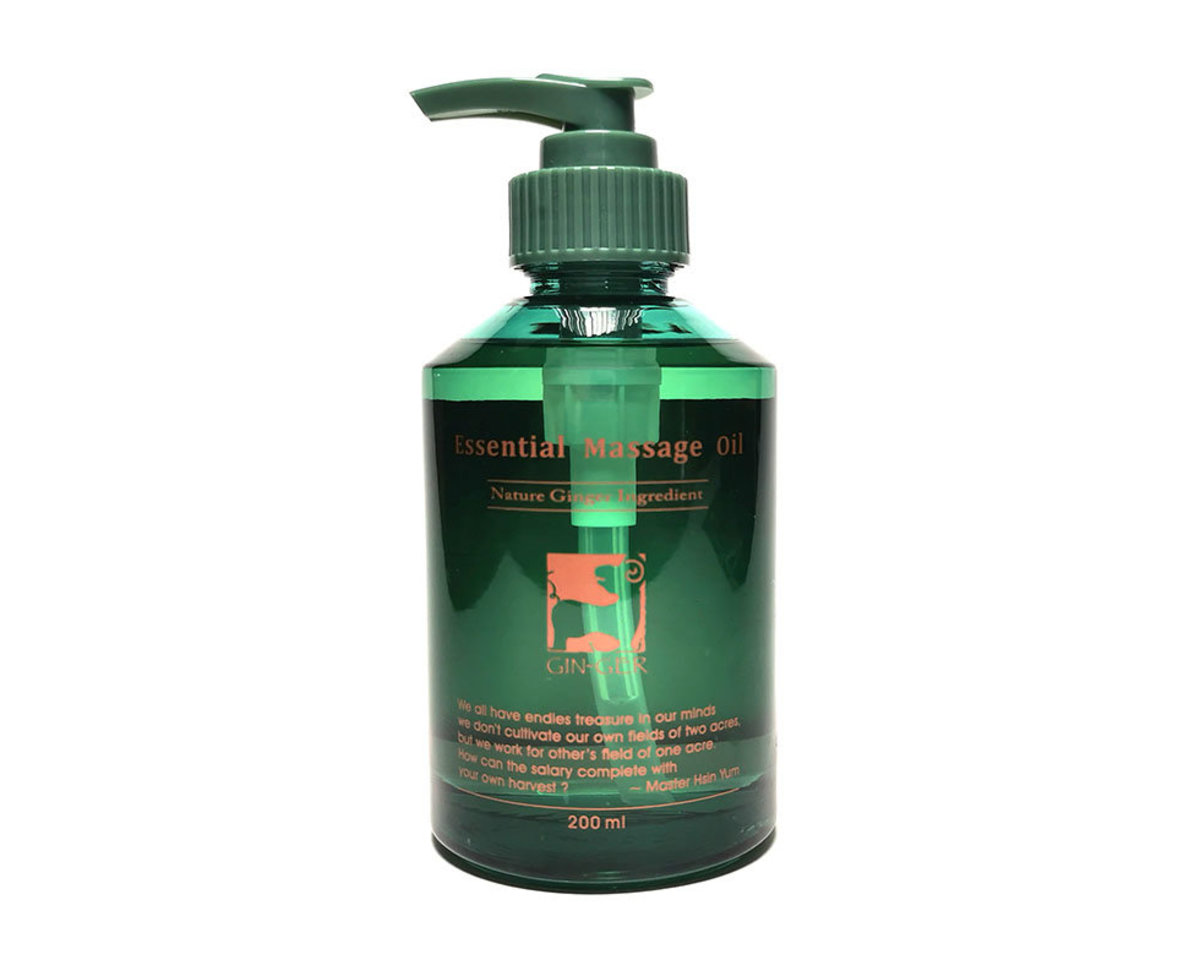 薑心比心純薑暖膚按摩油 200ml