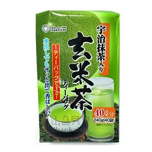 Tsuboichi 抹茶入玄米茶茶包(40包)(002417)(日本版) 6g x 40pcs