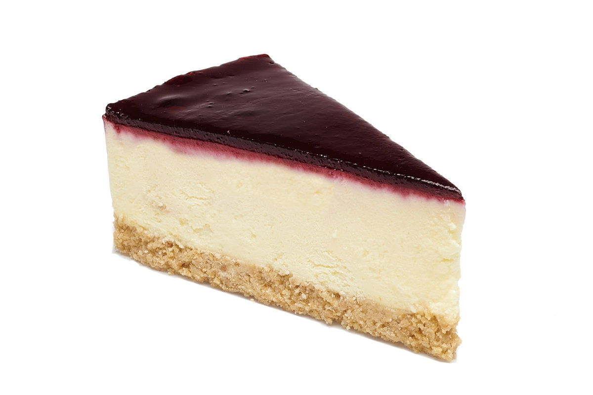 紐西蘭藍莓芝士蛋糕 - 20cm (預切12件) (急凍-18°C) 此日期前最佳19/07/2026或之後