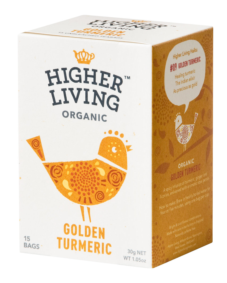 Organic Teas Golden Turmeric  15 bags