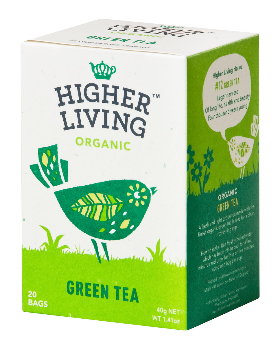 Organic Teas Green Tea  20 bags
