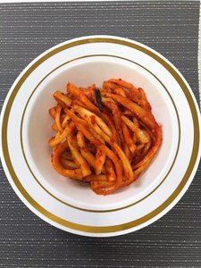 韓國 韓國全羅南道麗水市場直送新鮮醃菜_桔梗泡菜 500g (M~L Size)