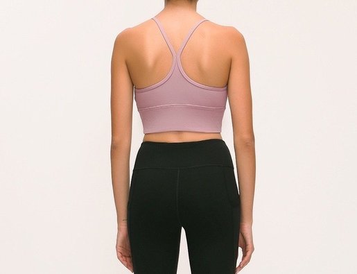 all day sports bra pink