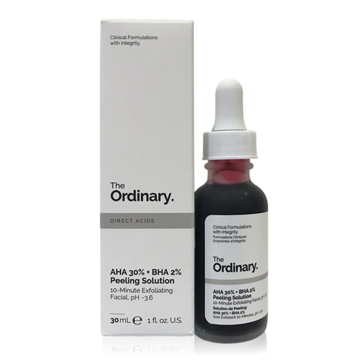 The Ordinary Aha 30 Bha 2 Peeling Solution 30ml Parallel Import Hktvmall The Largest Hk Shopping Platform