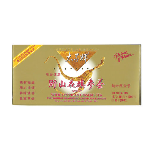 Prince of Peace Wild American Ginseng Instant Tea, 80 sachets