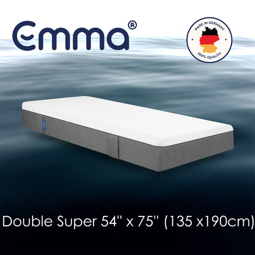 Emma Original 德國床褥 四呎六吋x 六呎三吋 54 吋x 75 吋 137 X 190 Cm 尺碼 137x190 4 6x6 3 Hktvmall 香港最大網購平台
