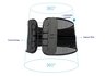 Waist Trimmer Belt Gym Lumber Support Adjustable Trainer Adjusted Straps Fitness M