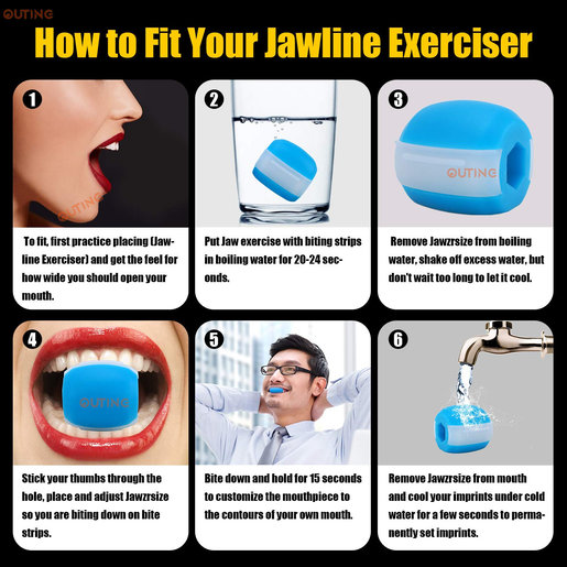 Fohil Jaw Trainer, Jawline Trainer, Jaw Trainer, Training Gear