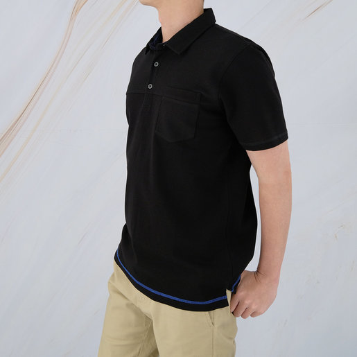 pocket polo shirt mens