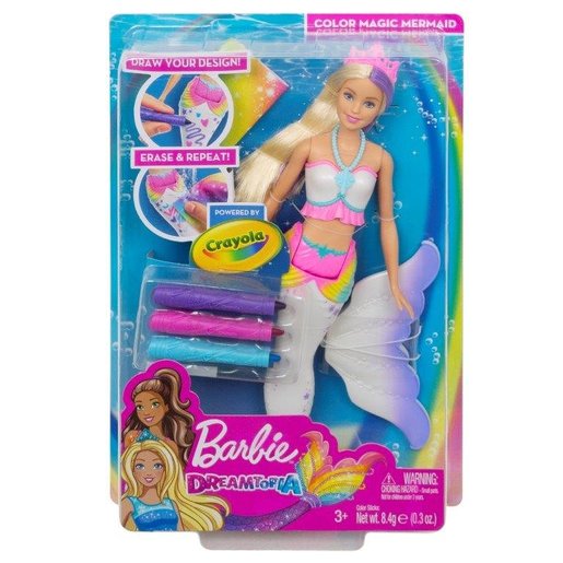 barbie dreamtopia color magic mermaid
