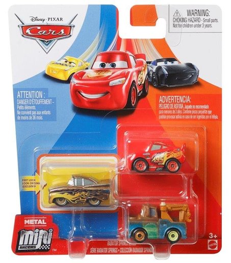 disney cars mini racers red