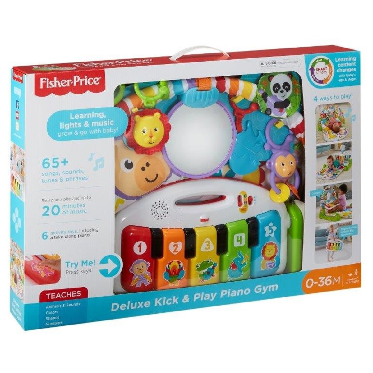 fisher price kick and play piano gym deluxe