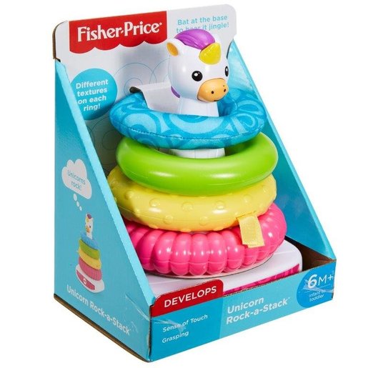 fisher price unicorn rock a stack