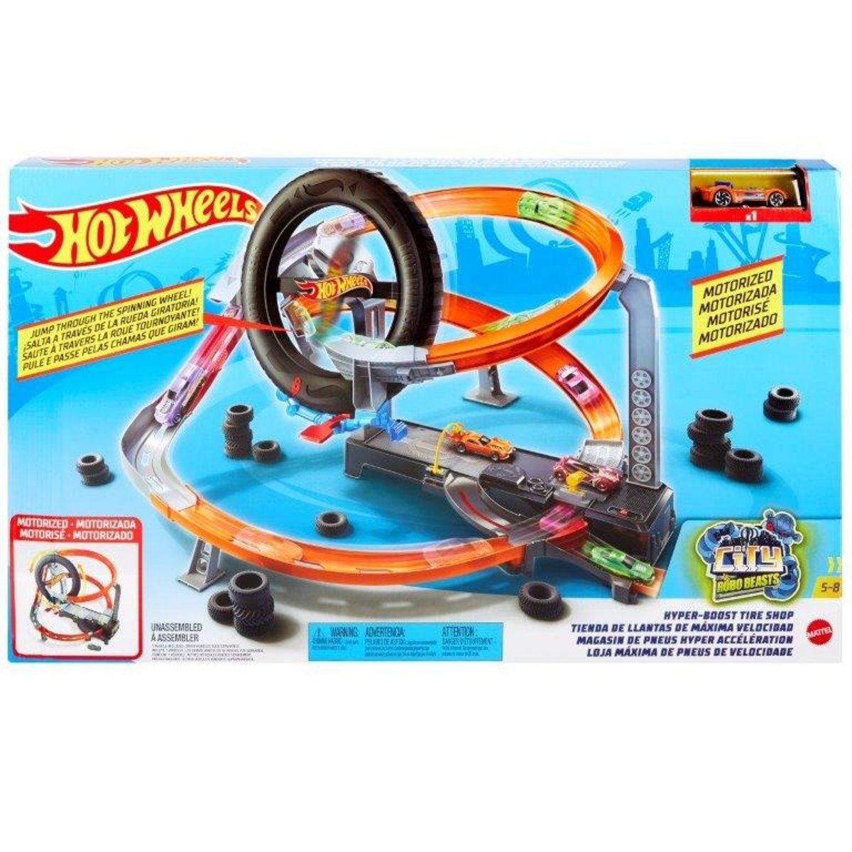 hot wheels spin tire shop