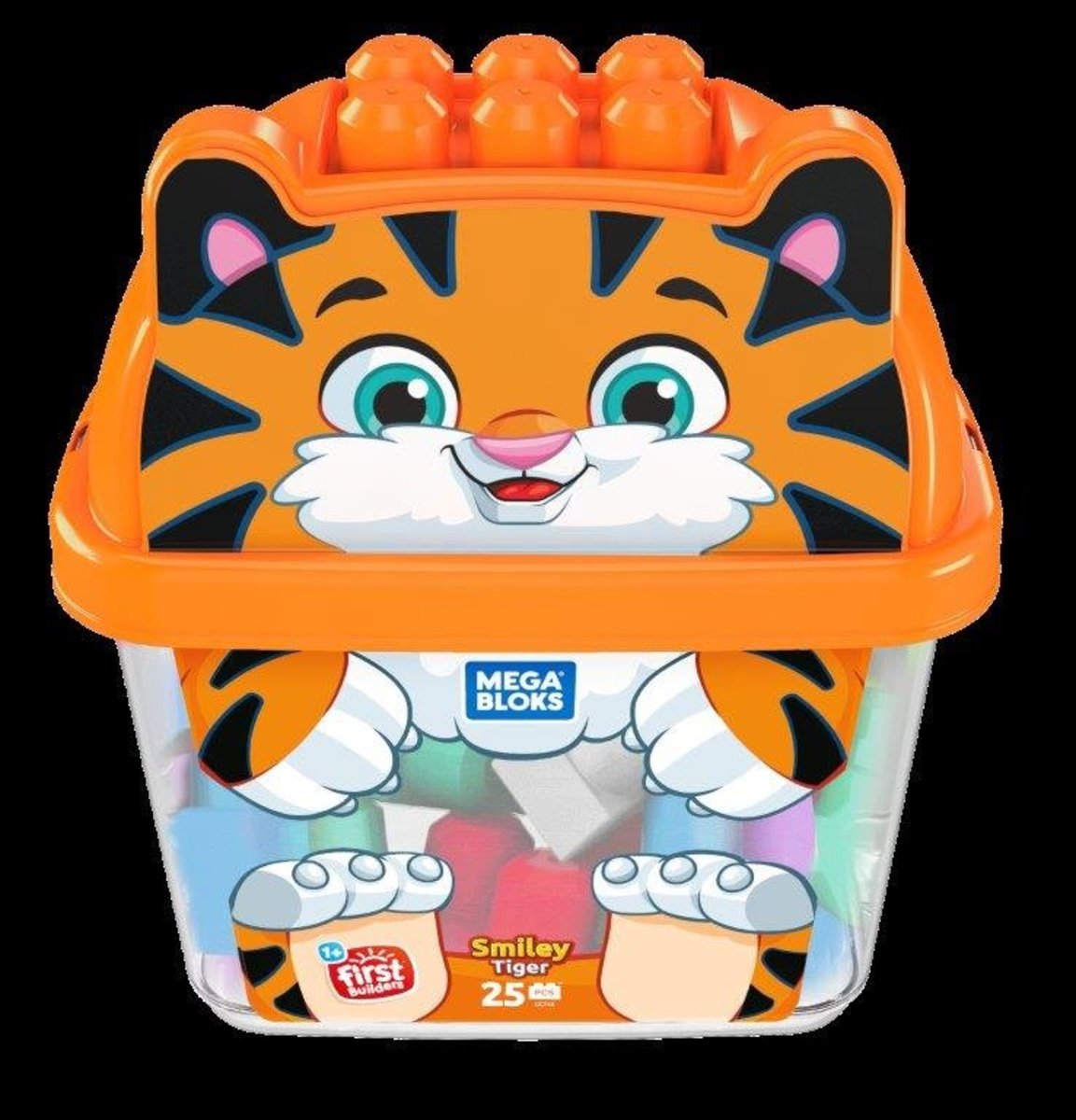 mega bloks smiley tiger