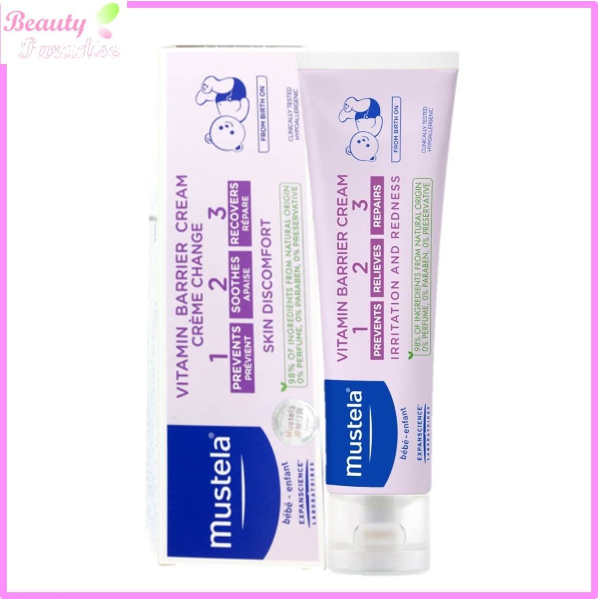 mustela bebe vitamin barrier cream