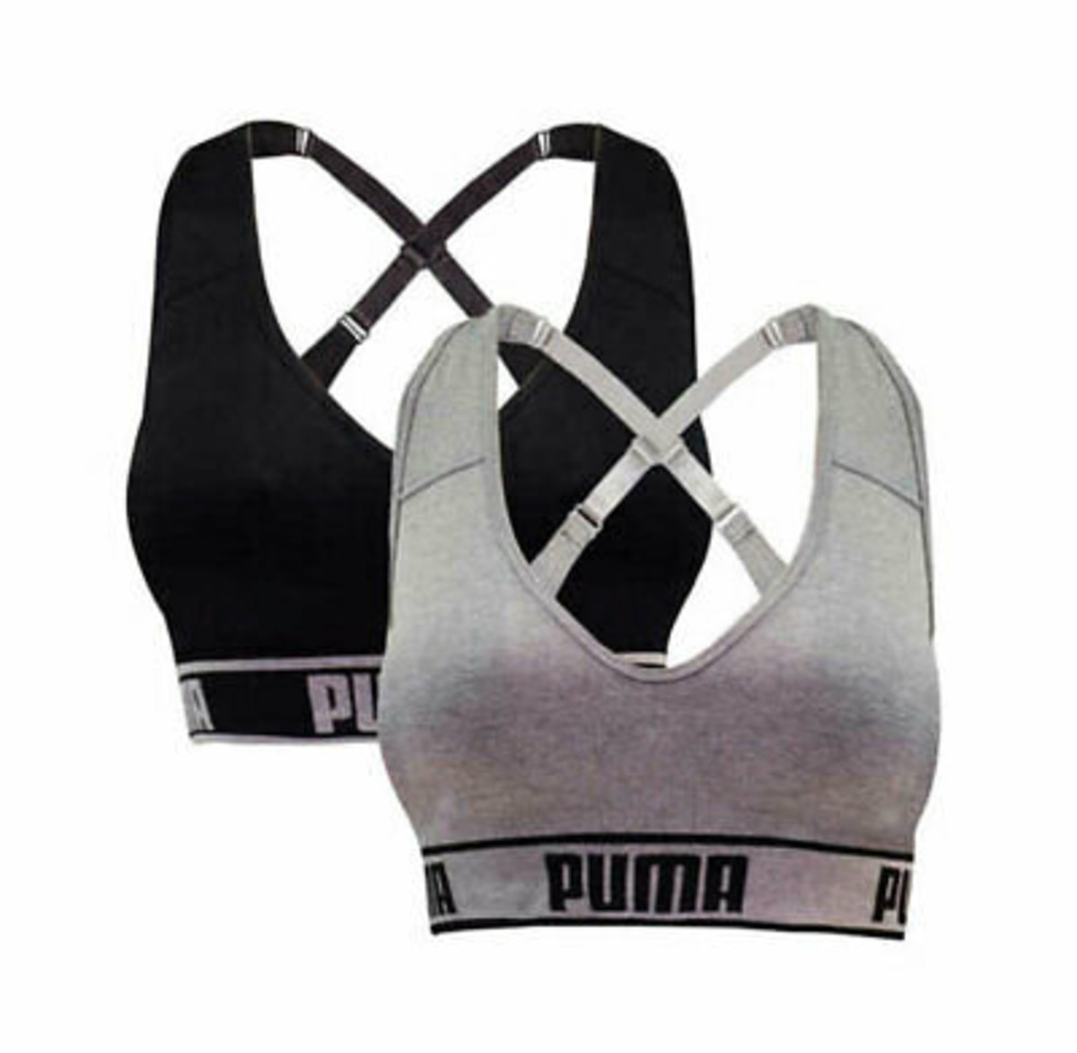 puma sport bra size