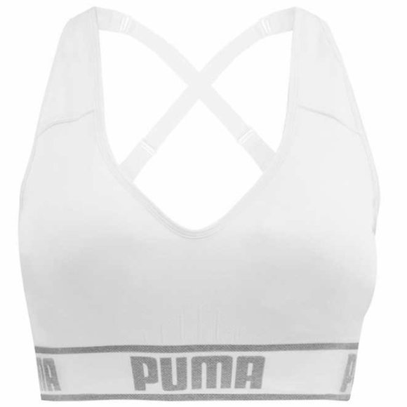 puma medium impact sports bra