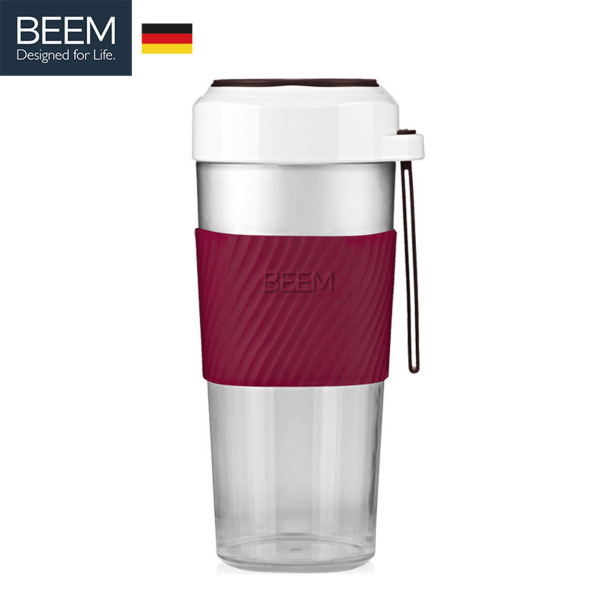 BEEM 充電便攜式榨汁杯 (紅色)