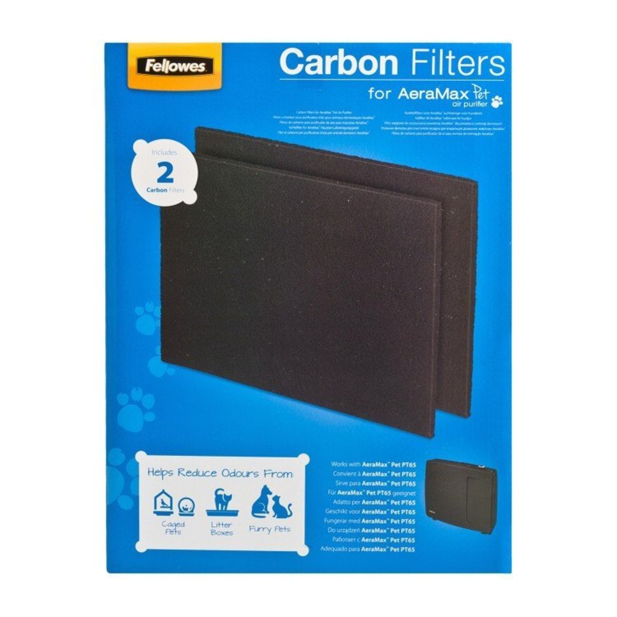 aeramax carbon filter light