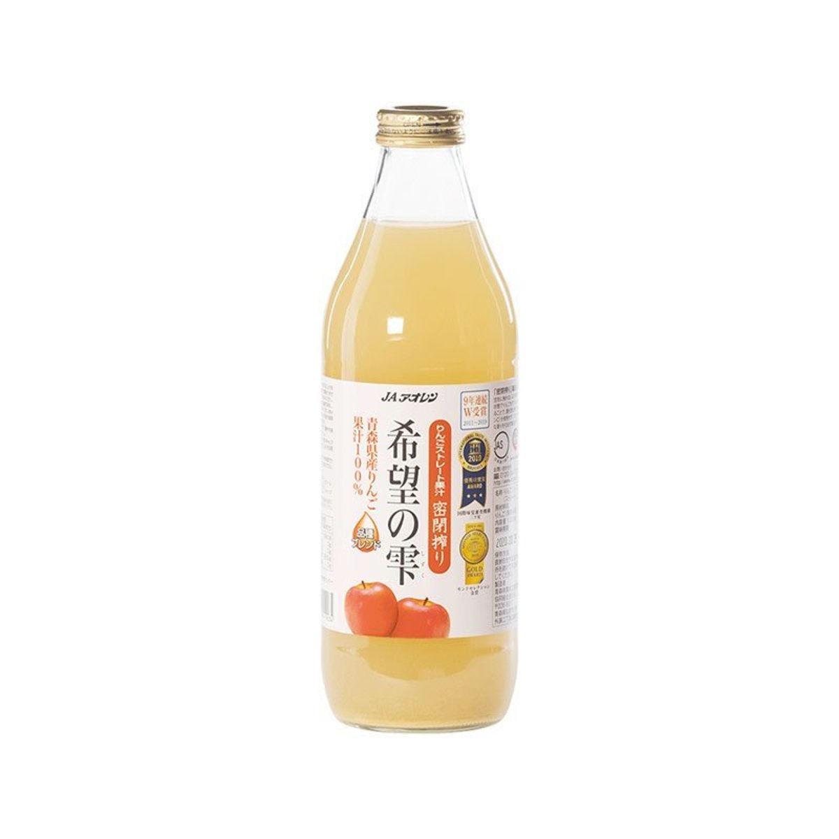 Aomori Prefecture Specialty Hope No Shizuku 100% Apple Juice 1000ml (Best Before:2 Oct 2024)
