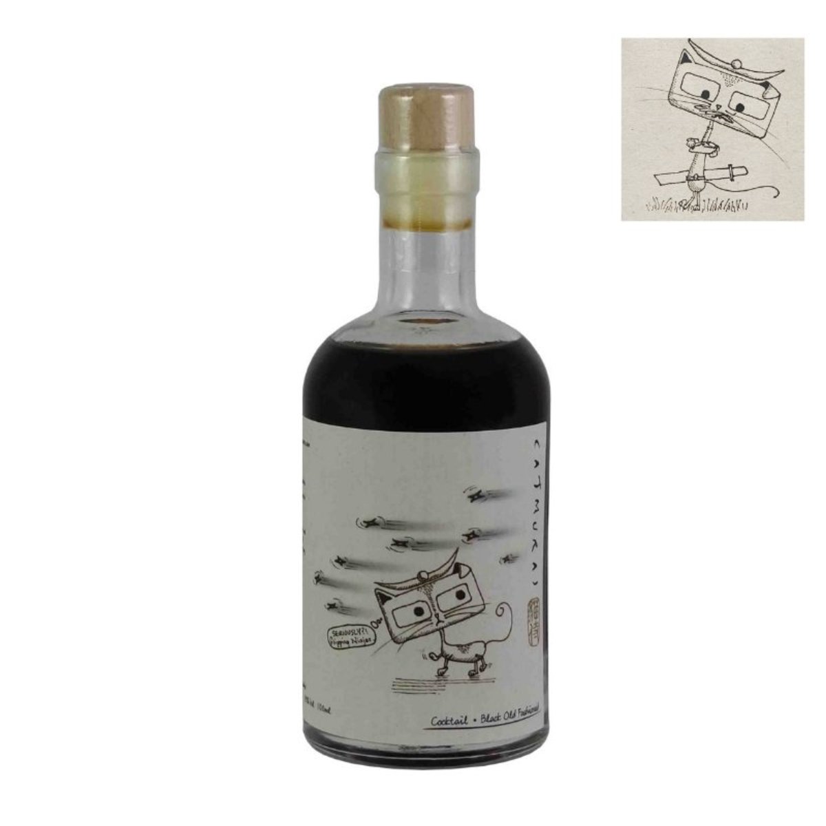 貓侍 Black Old Fashion 原味黑武士特濃雞尾酒調酒100ml Abv 38 By Bar Buonasera Hk Hktvmall 香港領先網購平台