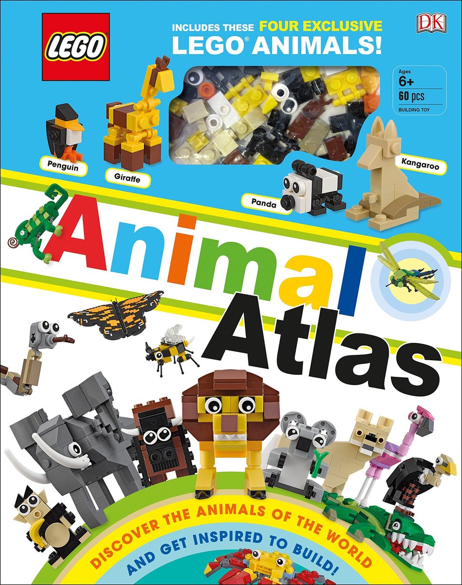 【正版正貨】Lego Animal Atlas : Discover the Animals of the World and Get Inspired to Build!