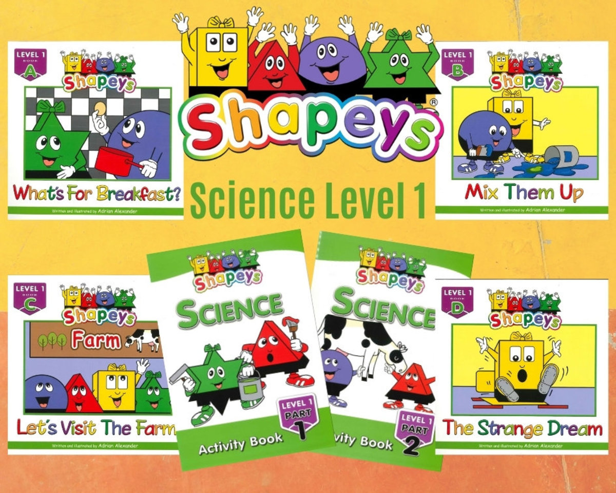 【正版正貨】Shapeys Science Level 1 Value Pack