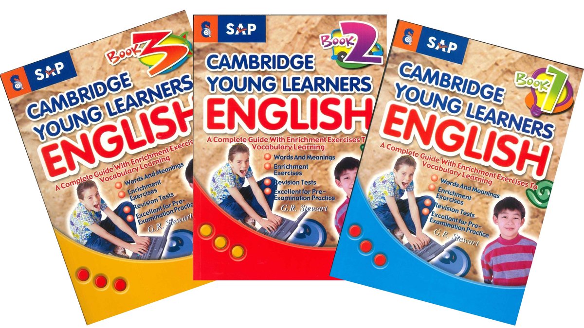 【正版正貨】Cambridge Young Learners English Book 1-3