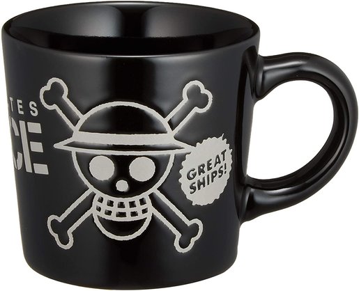 One Piece 日本製海賊王杯陶瓷杯咖啡杯黑色pirate Flag 禮物送禮品 Hktvmall 香港最大網購平台