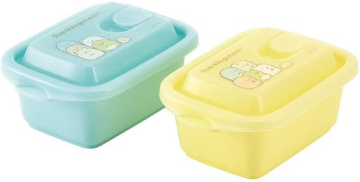 角落生物 日本製角落生物午餐盒飯盒角落小夥伴午餐盒飯盒便當盒蓬鬆的儲存容器300ml 2件式側面容器密封容器 Hktvmall 香港最大網購平台