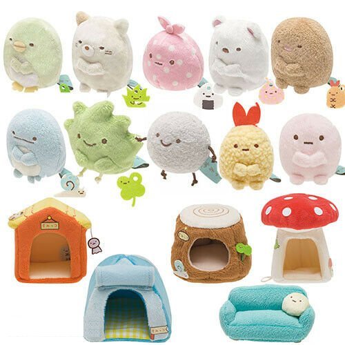 sumikko gurashi plush mini