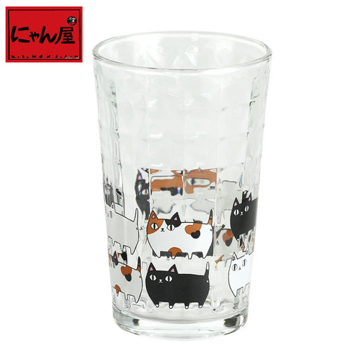 貓三兄弟 貓3兄弟杯貓3兄弟杯玻璃杯不倒翁水杯酒杯cat 3 Brothers Glass Tumbler Traffic Jam Middle Hktvmall 香港最大網購平台