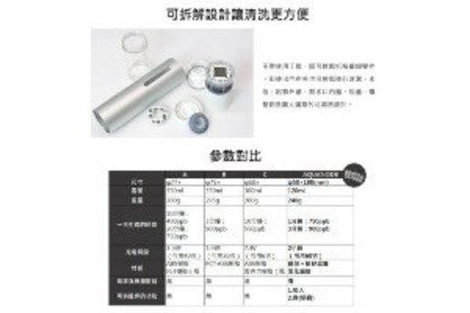 Mirable Aquanode 水素水生成器 顏色 金屬銀 香港電視hktvmall 網上購物