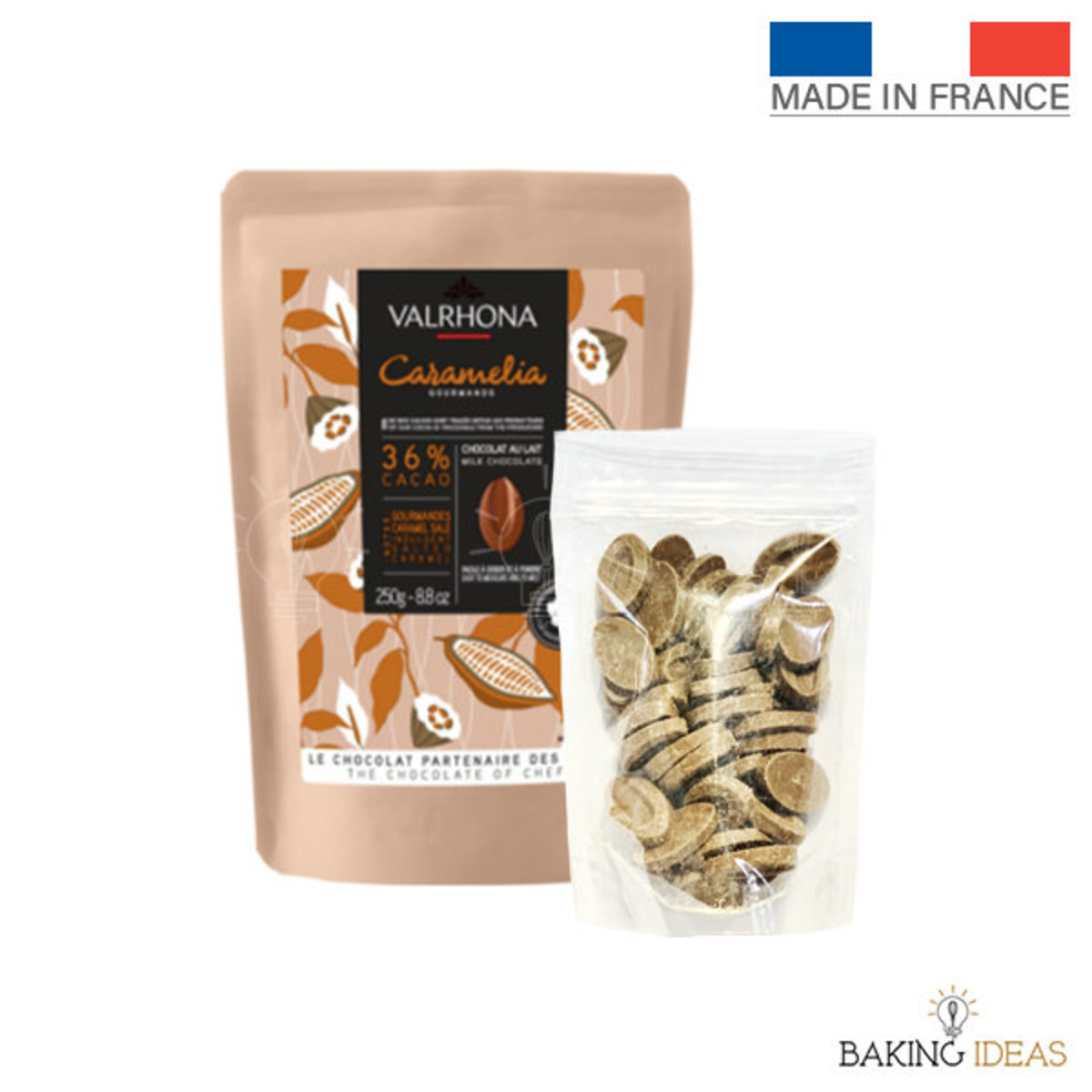 White Chocolate – Valrhona Inspiration Caramel 36% - 200g (Refill Package) 